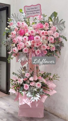 Hoa khai trương tài lộc, đón nhận thành công