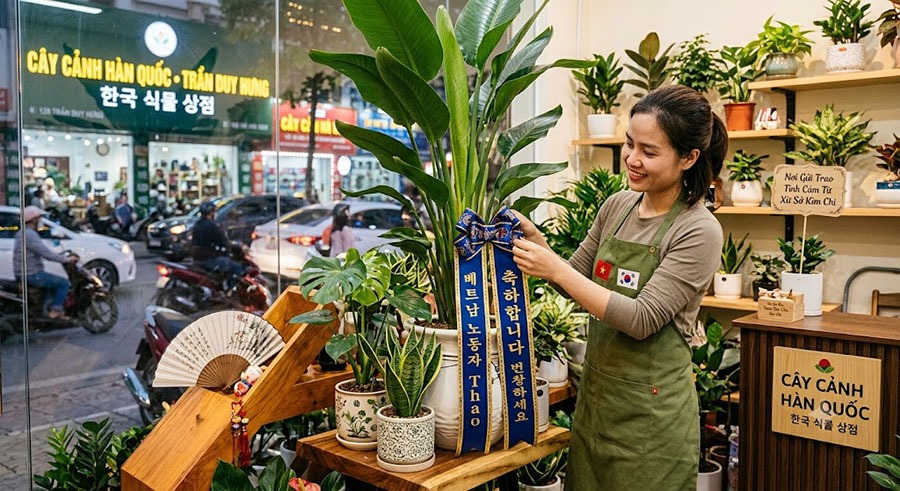 cây cảnh Hàn Quốc